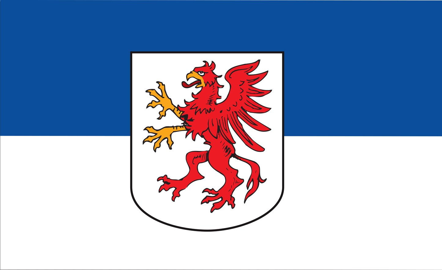 Pommernflagge, ehem. Deutschland, Histoisch