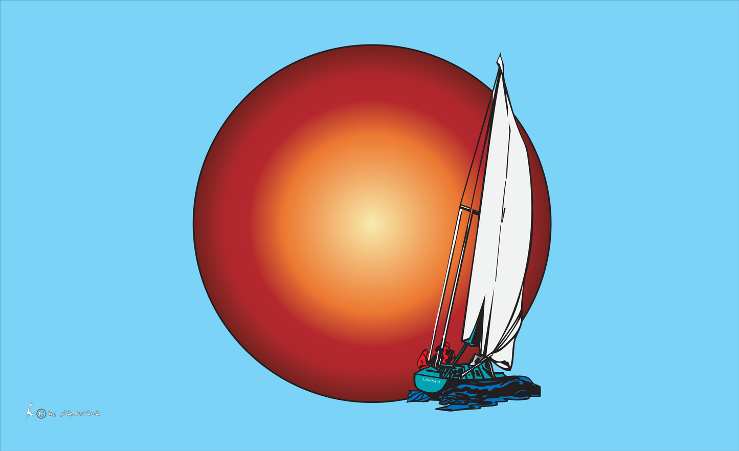 Sailing-Flagge,Sonne,Maritime-Flaggen,Bootsflaggen,Leuchtturm-Flaggen