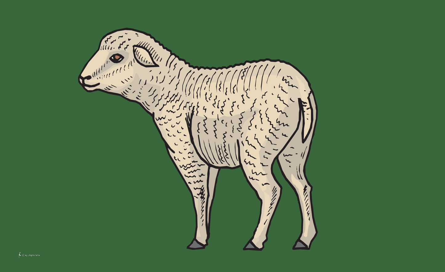 Schaf-Flagge,Schaf, Tierflaggen,Tierzüchter-Flaggen