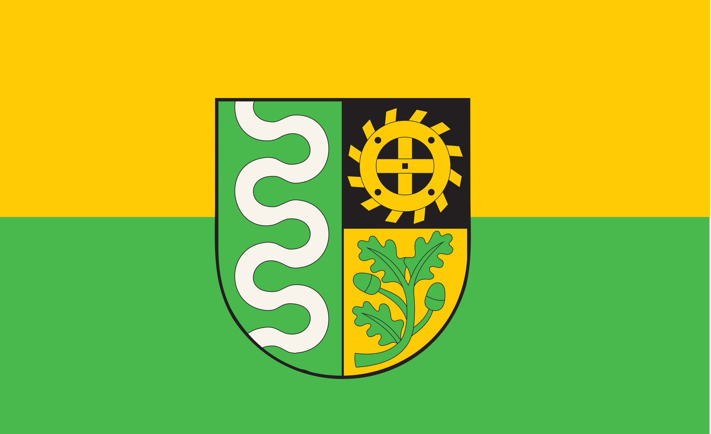 Schaubetal Flagge, Brandenburg