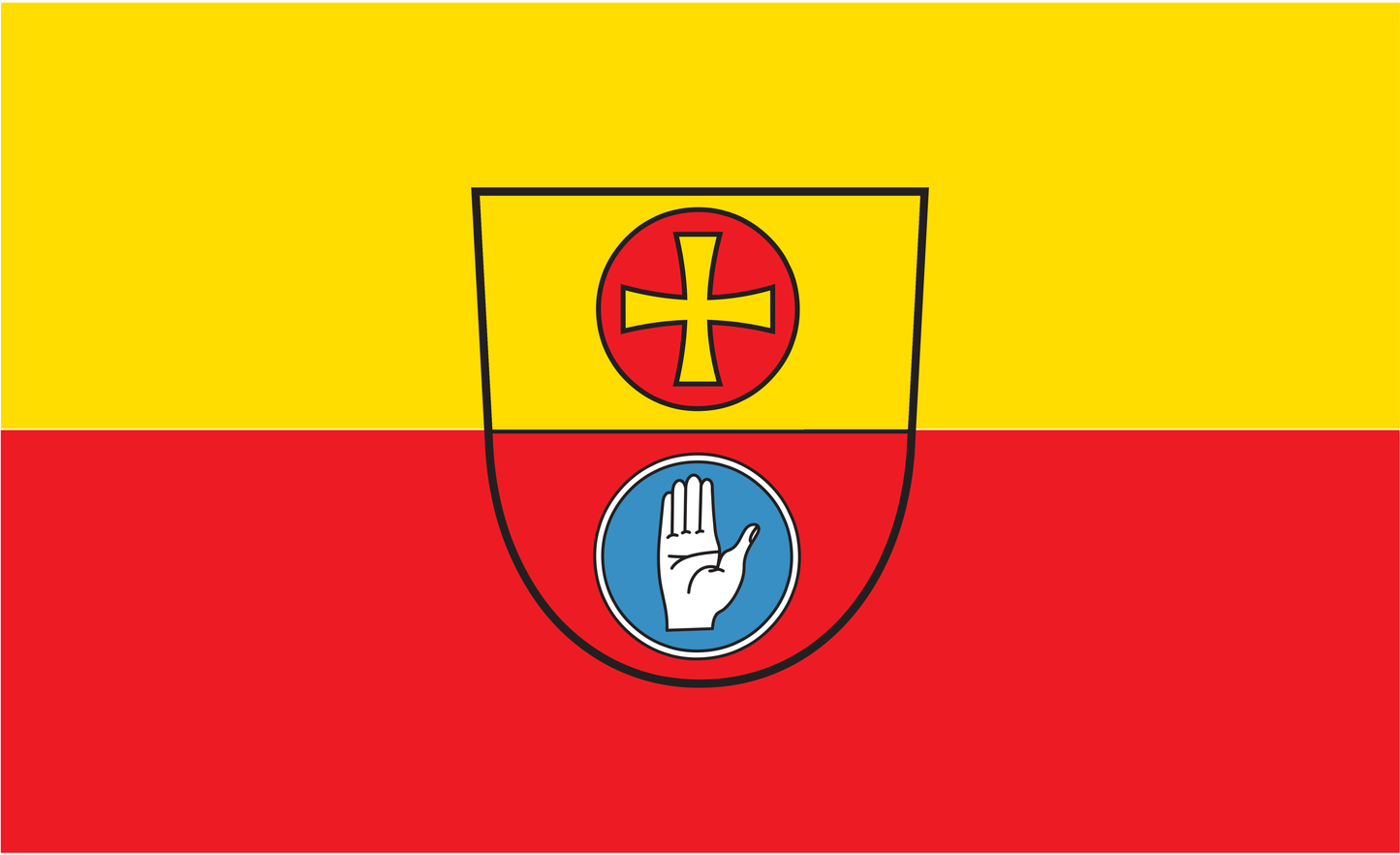 Schwäbisch Hall Flagge Baden Württemberg