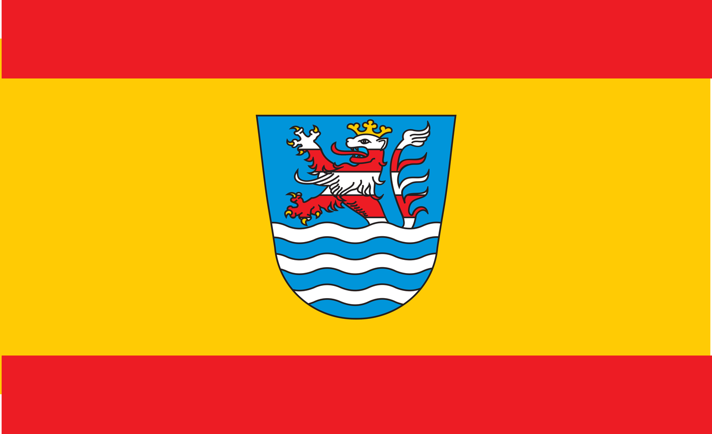 Schwalm Eder Kreis Flagge, Hessen