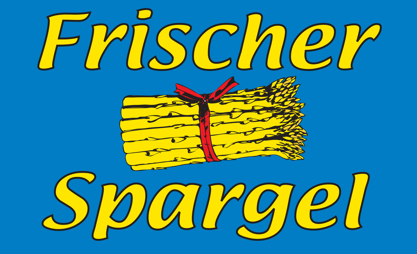 Spargel-Verkauf-Flagge,Verkauf-,Werbe, Marketingflagge