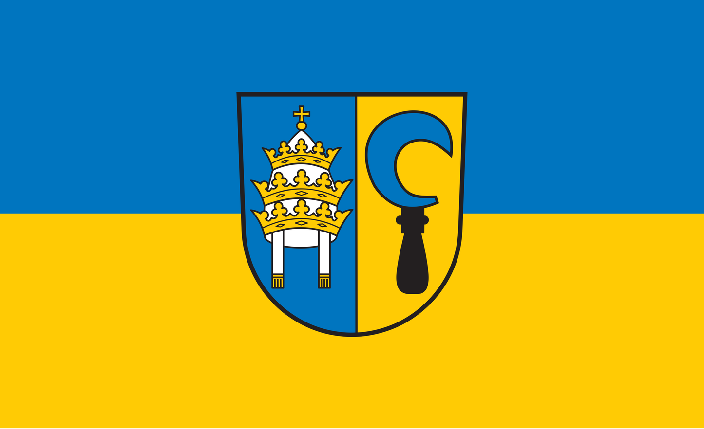 St. Leon Flagge Baden Württemberg
