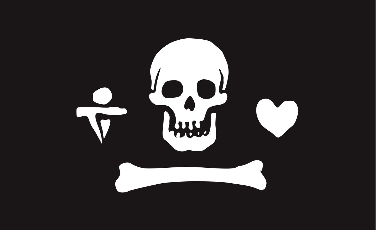 Stede Bonet Pirat-Flagge, Piratenfahne