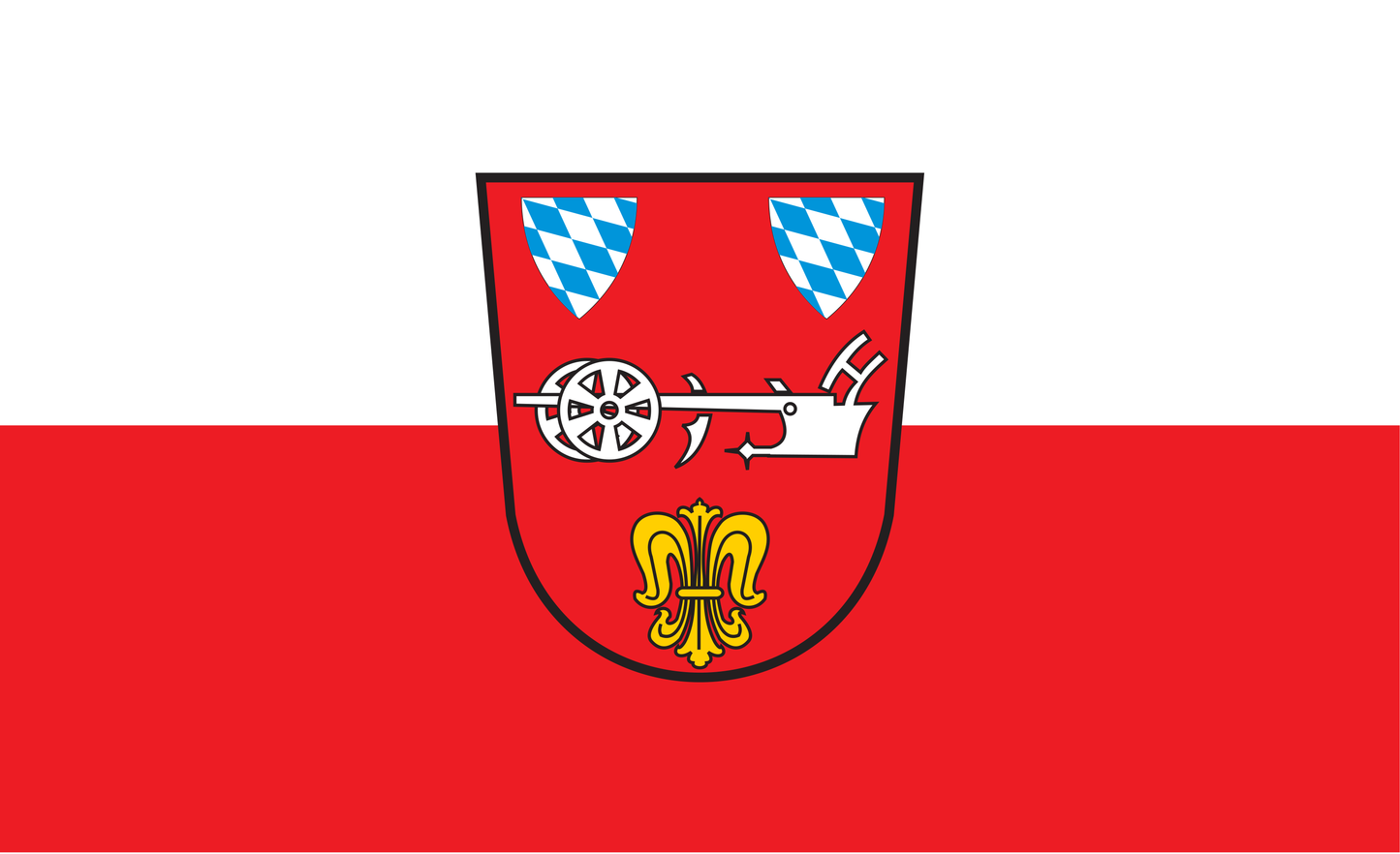 Straubing Flagge Bayern