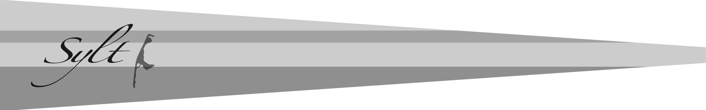 Inscription grise Pennant Sylt