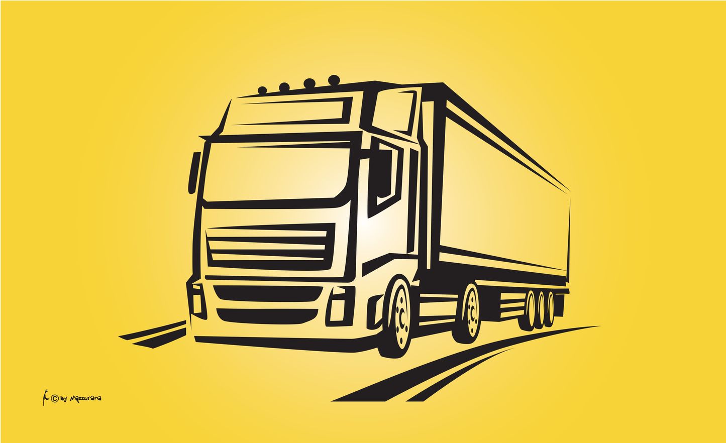 Trucker 2 Flagge, LKW Flagge, Auto, Autofahne, Autoflagge, Oldtimer