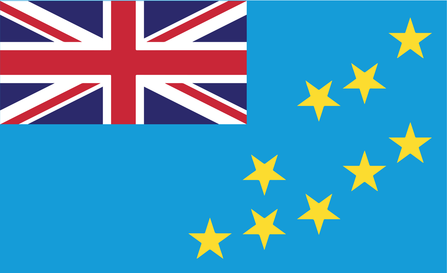 Tuvaluflagge, Insel, GB, Nationalfahnen