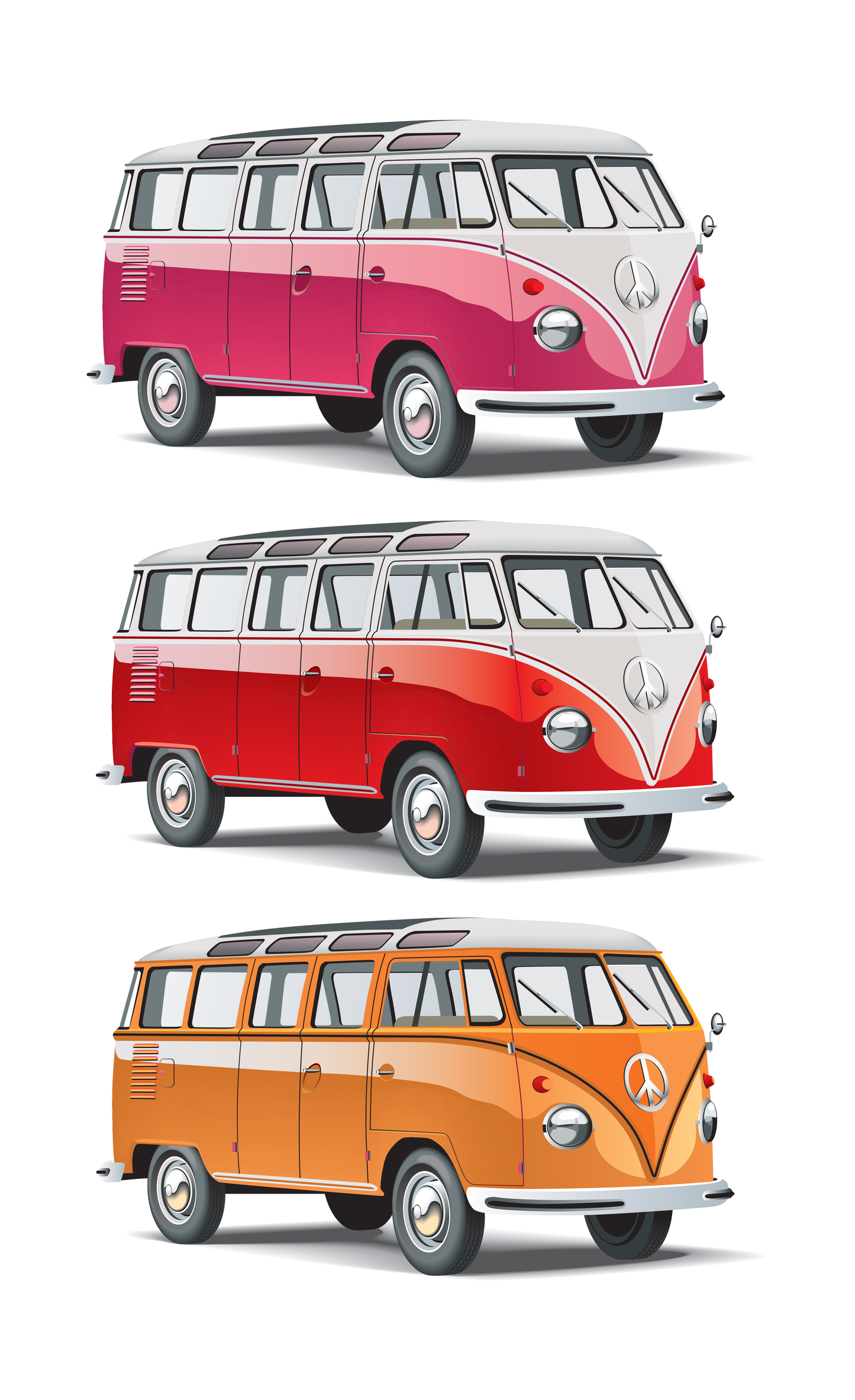 VW Bulli Fahne, VW Bus Fahne, Auto, Autofahne, Autoflagge, Oldtimer