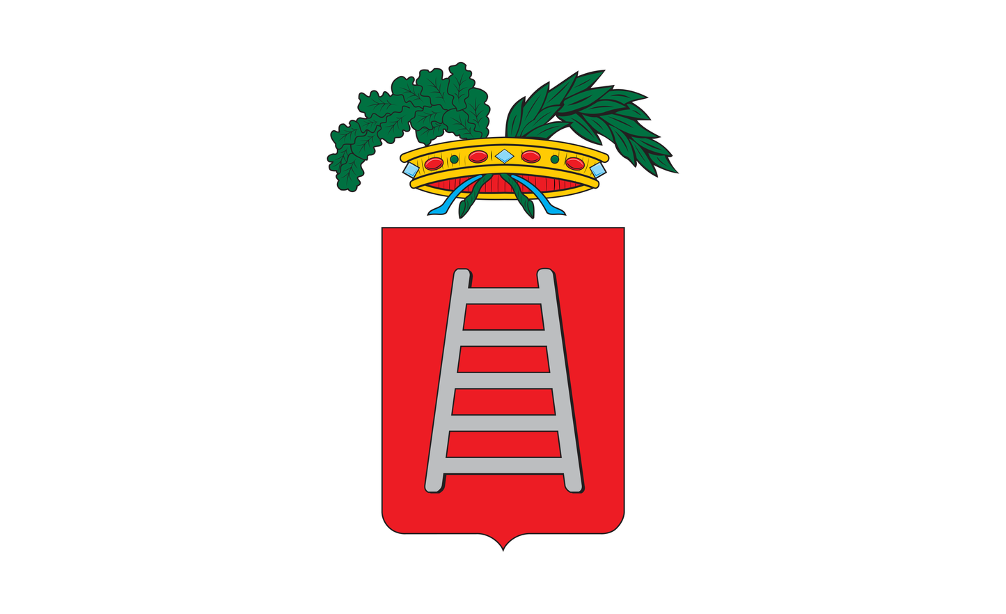 Veronaflagge, Italien, Verona, Nationalfahnen