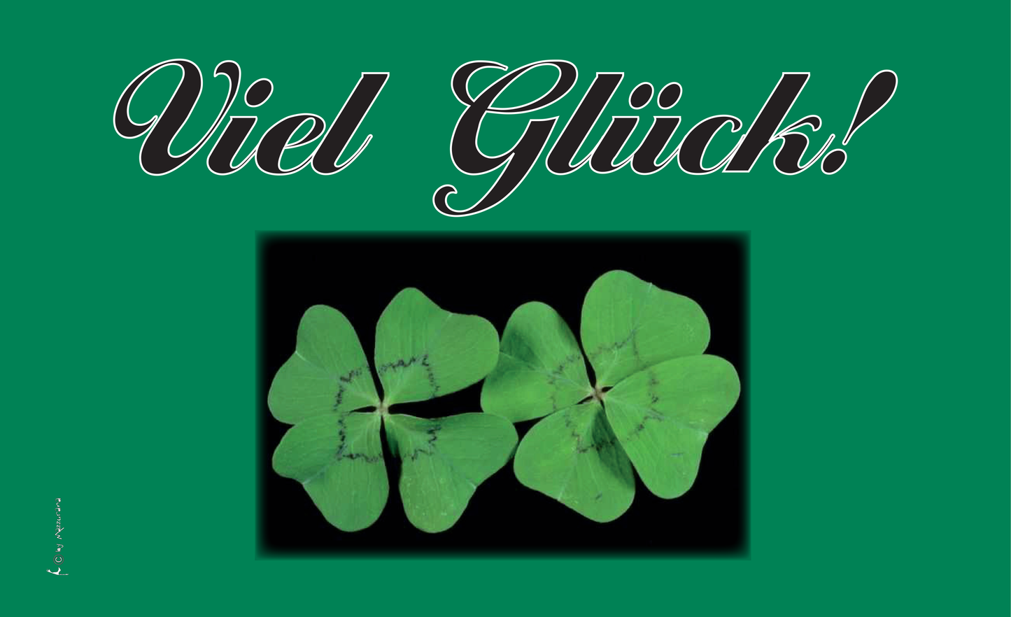 Viel Glück Flagge