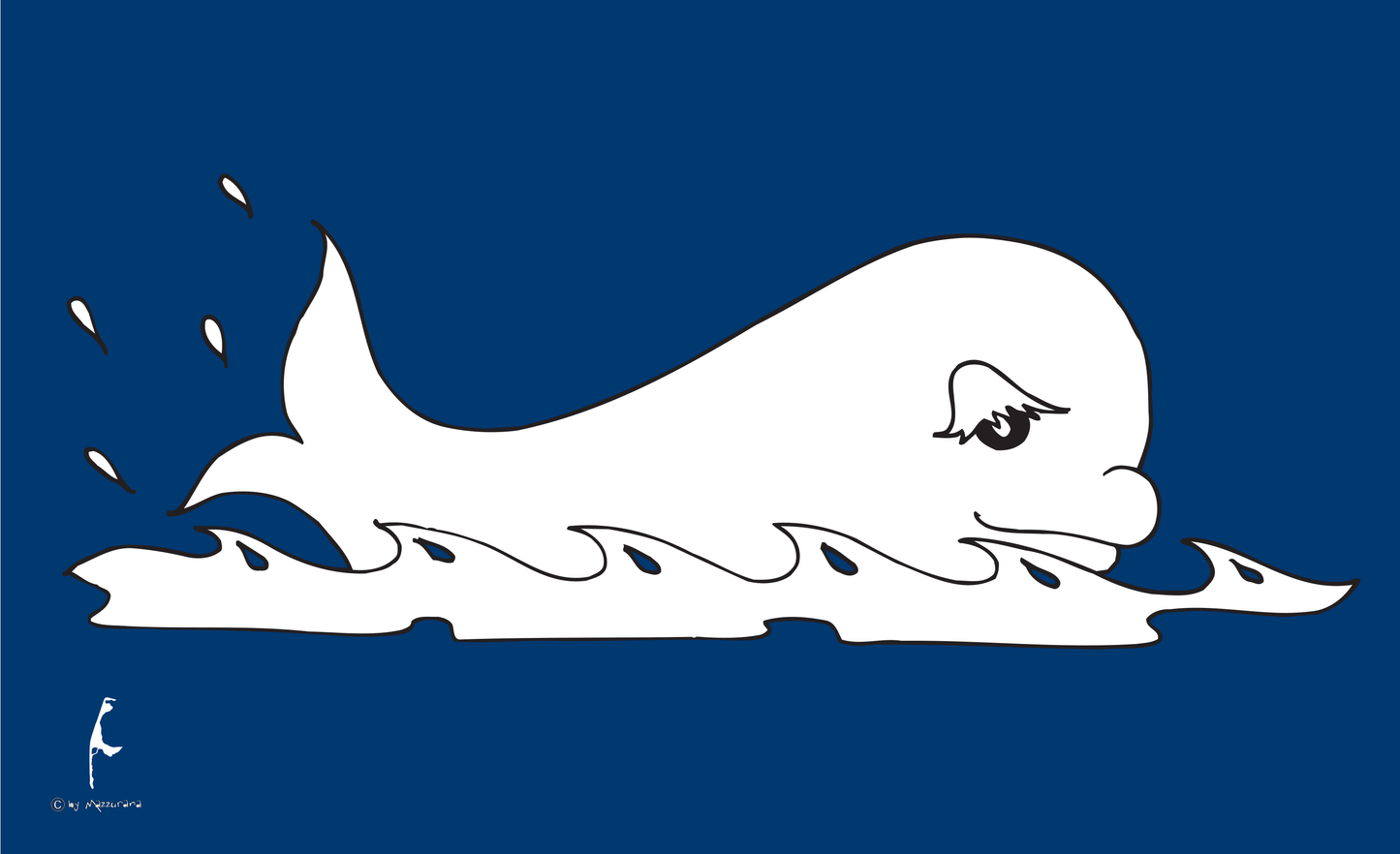 Walfisch-Flagge,Tierflaggen,Tierzüchter-Flaggen,Zoo