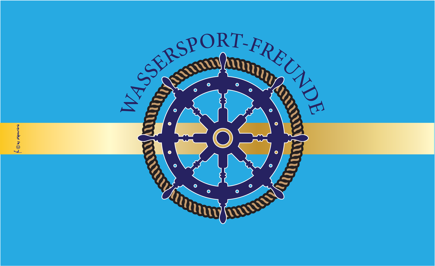 Wassersportfreunde FlaggeMaritim, Segel, Motorboote,, Sglerflagge, Seglerfahne