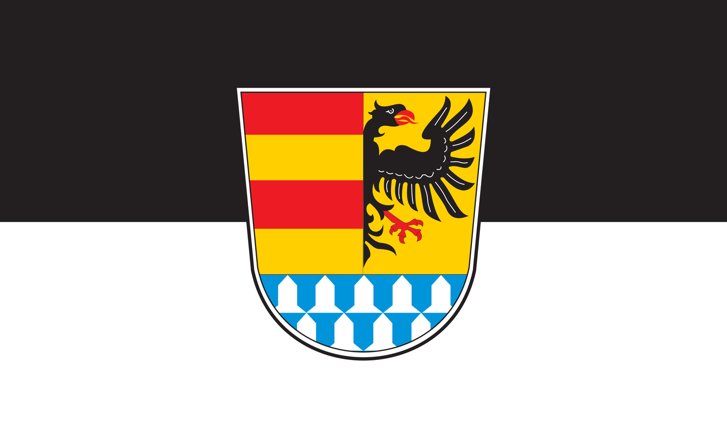 Weissenburg Flagge Bayern