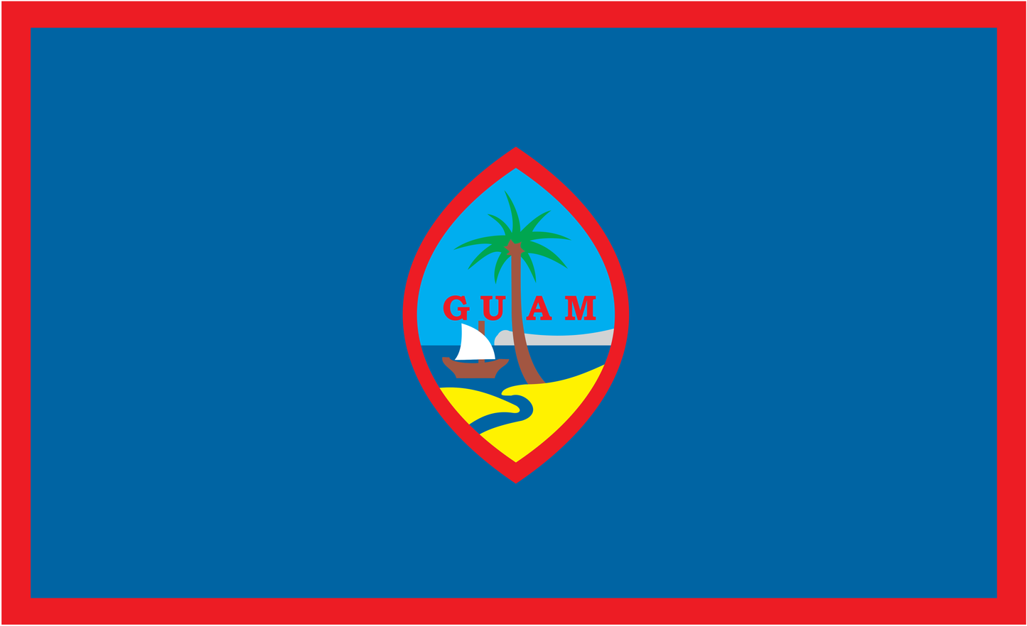 Guamflagge,USA, Nationalflaggen
