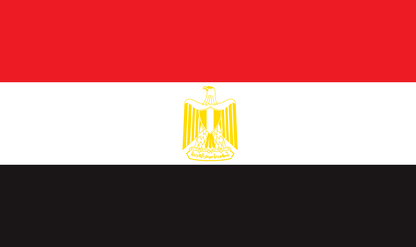 Tischfahne Ägypten – repräsentative Nationalflagge für den Innenbereich