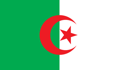 Tischfahne Algerien – repräsentative Nationalflagge für den Innenbereich