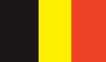 Tischfahne Belgien – repräsentative Nationalflagge für den Innenbereich