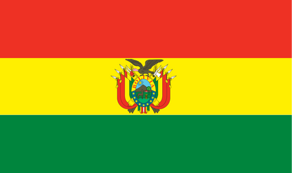 Table flag Bolivia – representative national flag for indoor use