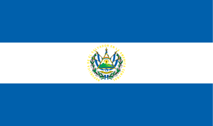 Tischfahne El Salvador – repräsentative Nationalflagge für den Innenbereich