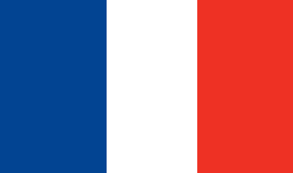 Tischfahne Frankreich – repräsentative Nationalflagge für den Innenbereich