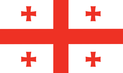 Tischfahne Georgien – repräsentative Nationalflagge für den Innenbereich