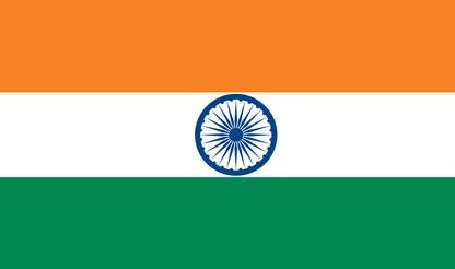 Tischfahne Indien – repräsentative Nationalflagge für den Innenbereich