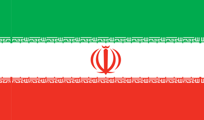 Tischfahne Iran – repräsentative Nationalflagge für den Innenbereich