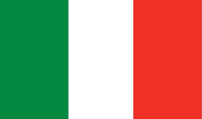 Tischfahne Italien – repräsentative Nationalflagge für den Innenbereich