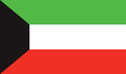 Kuwait table flag – representative national flag for indoor use