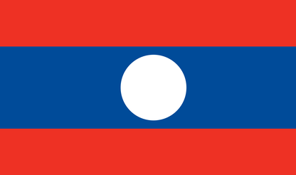 Laos table flag – representative national flag for indoor use