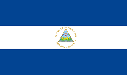 Tischfahne Nicaragua – repräsentative Nationalflagge für den Innenbereich