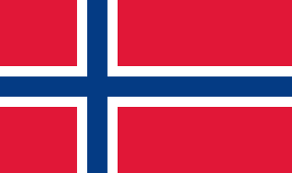Tischfahne Norwegen – repräsentative Nationalflagge für den Innenbereich