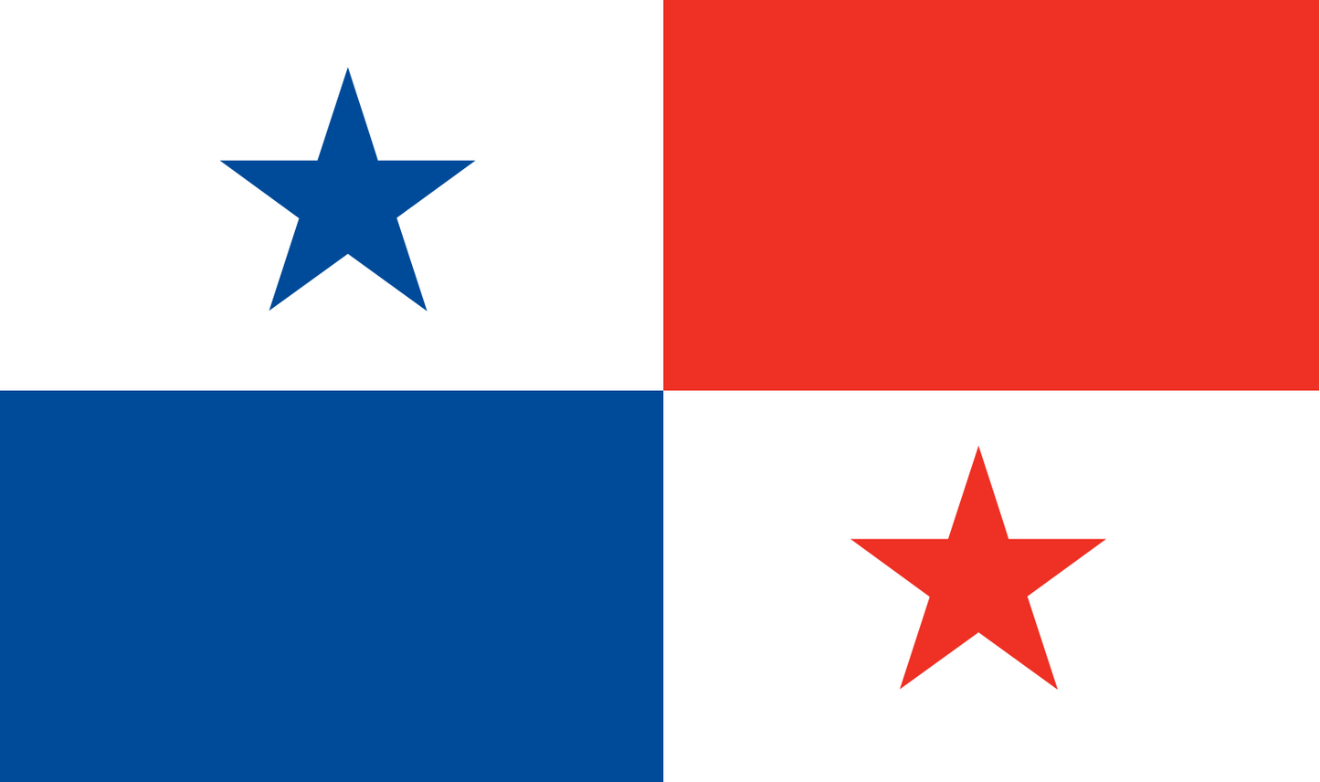 Tischfahne Panama – repräsentative Nationalflagge für den Innenbereich