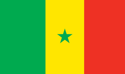 Tischfahne Senegal – repräsentative Nationalflagge für den Innenbereich