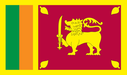 Tischfahne Sri Lanka – repräsentative Nationalflagge für den Innenbereich