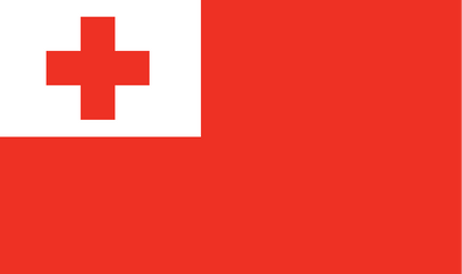 Tonga table flag – representative national flag for indoor use
