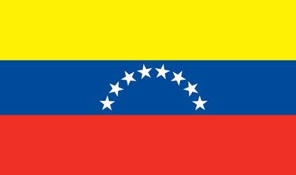 Table flag Venezuela – representative national flag for indoor use