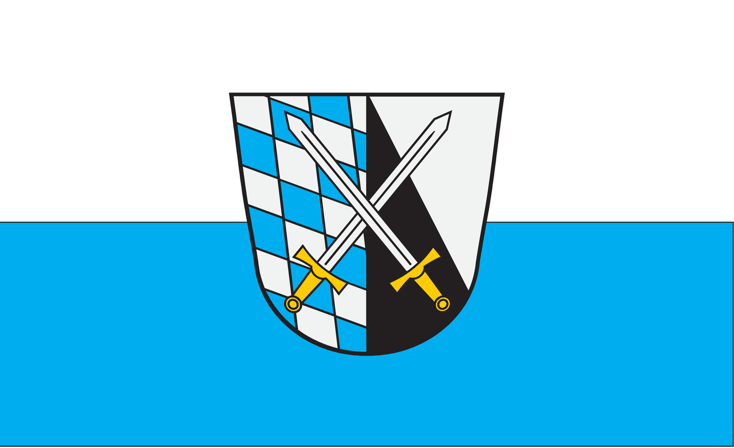 Abensberg Flagge Bayern