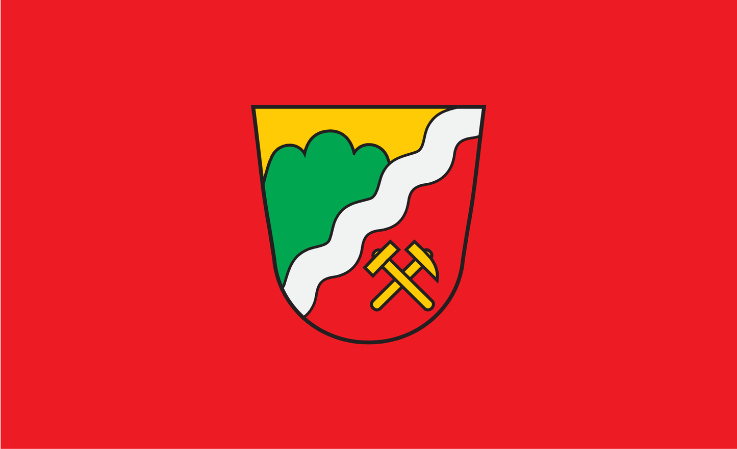 Ahlem Flagge Niedersachsen