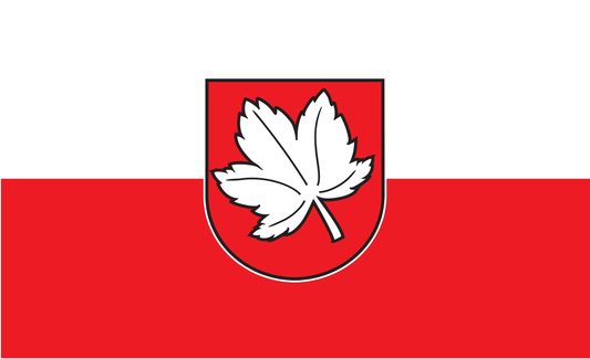 Ahorn Flagge Baden Württemberg