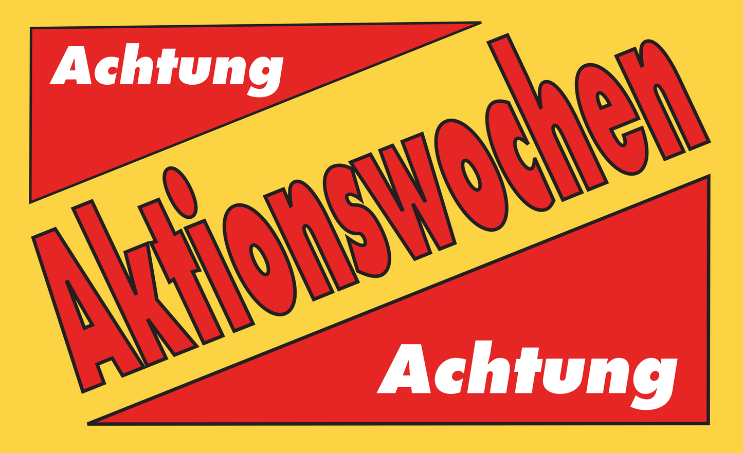 Aktionswochen-Flagge, Verkauf, Marketing