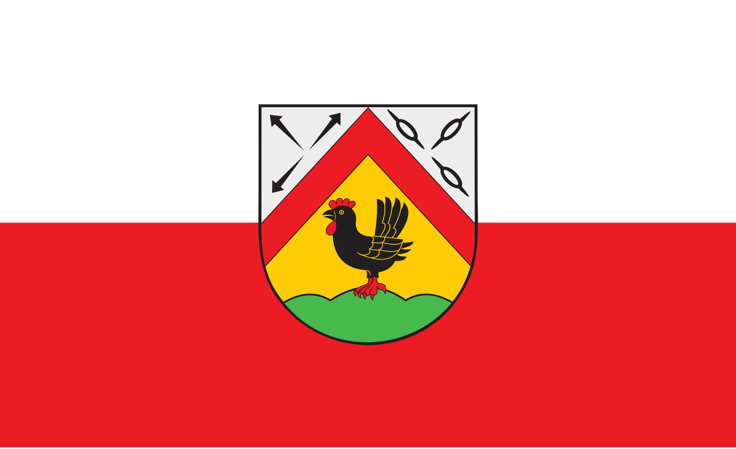 Albrechts Flagge, Thüringen