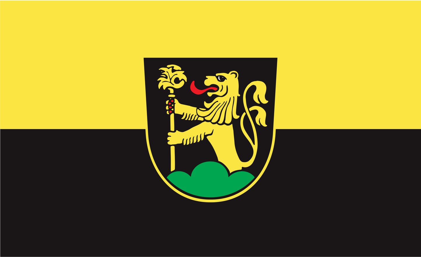 Altlussheim Flagge Baden Württemberg