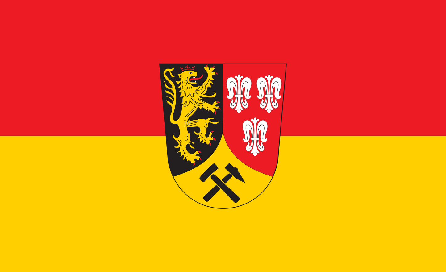 Amberg Sulzbach Flagge Bayern
