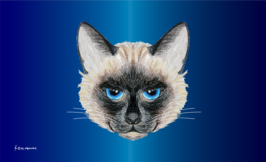 Angry Cat Flagge, Katze, Katzenflaggen