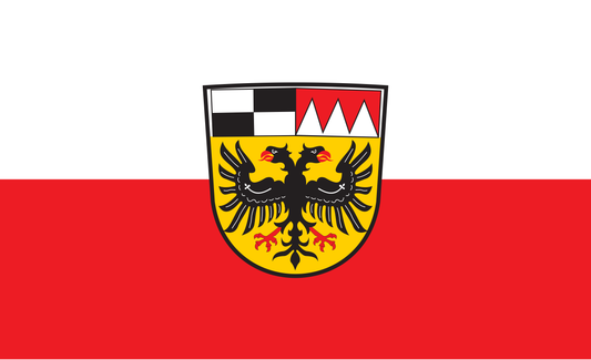 Ansbach Kreis Flagge Bayern