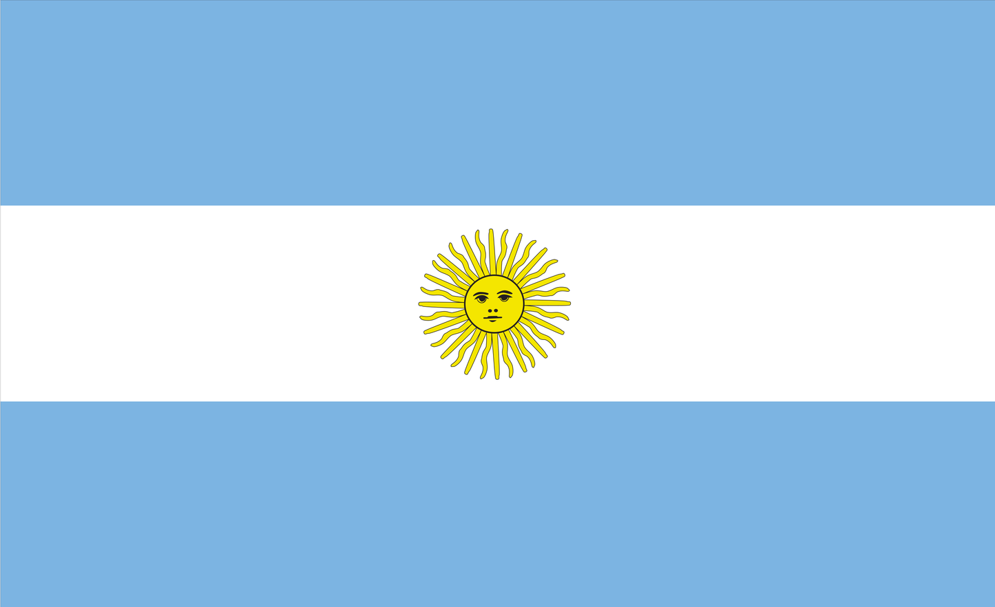 Argentinienflagge, Argentinia, Nationalfahnen