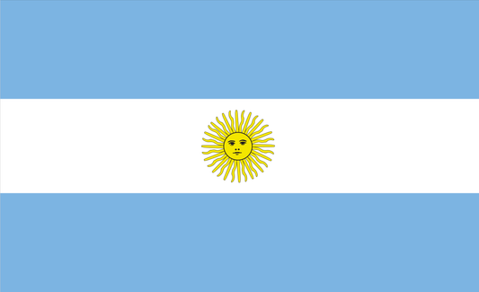 Argentinienflagge, Argentinia, Nationalfahnen